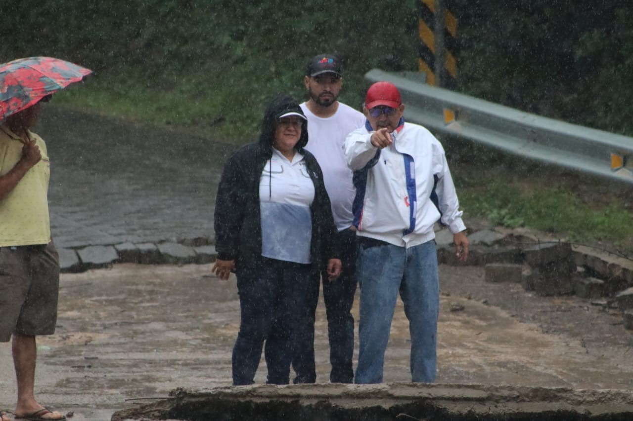 Foto: Rehabilitan puente El Ubuto en San Francisco del Norte por las intensas lluvias