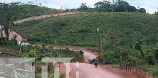 Foto: Camión recolector de leche en el sector de Coperna a Silvi, Siuna/TN8