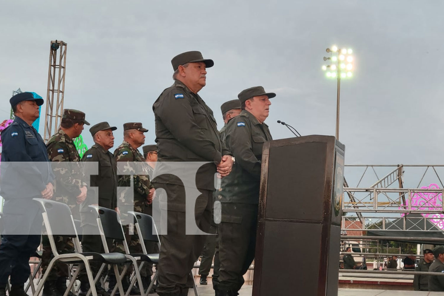 Foto: Conmemoración del 45º aniversario de la fundación del Ejército de Nicaragua/TN8