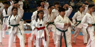 Foto: Taekwondo como parte de los Juegos Juveniles en Nicaragua/TN8