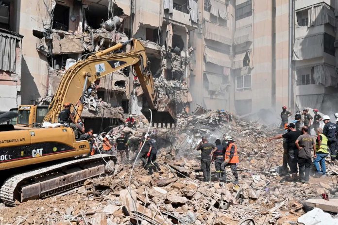 Foto: En el Líbano, cantidad de personas fallecidas en el bombardeo israelí/Cortesía