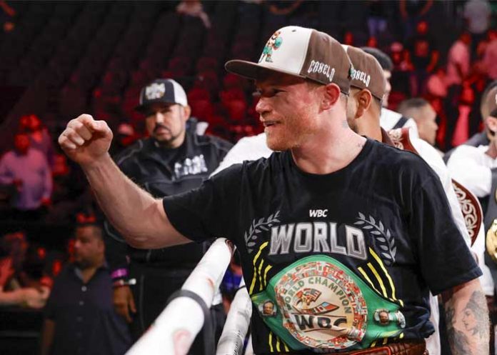 Canelo arrollador sobre Berlanga