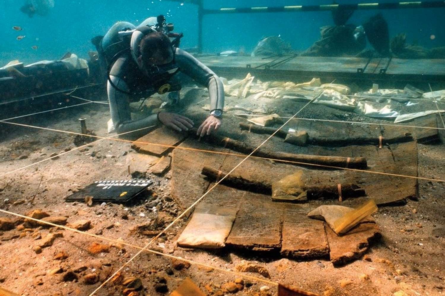 foto:Restos de un Barco Fenicio