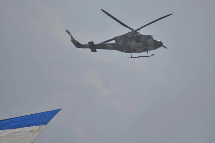 Foto: Accidente con helicóptero en El Salvador donde iba jefe policial