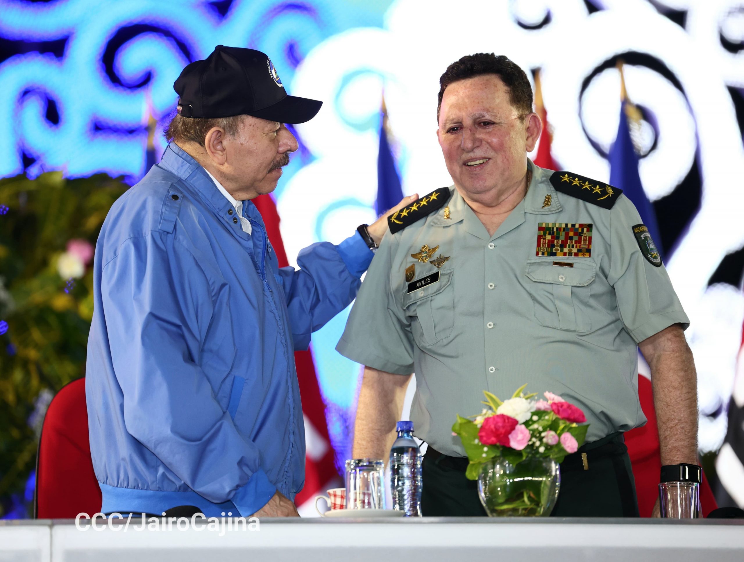 Foto: Presidente Daniel Ortega, en acto del 45 aniversario del Ejército de Nicaragua