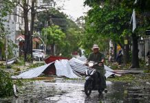 Foto: El tifón Yagi deja 14 muertos en Vietnam y se degrada a depresión tropical