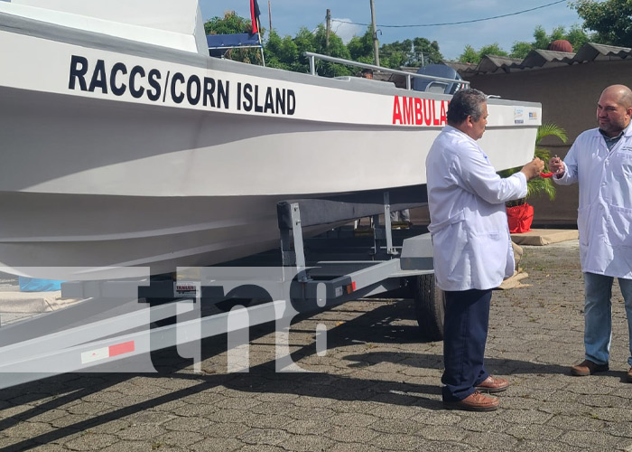 Foto: Nuevas ambulancias acuáticas para el Caribe Sur de Nicaragua / TN8