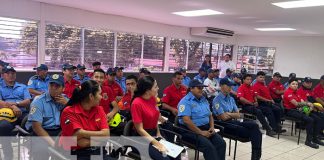 Foto: Curso para bomberos sobre rescate en cuerdas / TN8