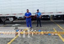 Foto: Incautación de más de 50 kilos de cocaína a un hondureño en Peñas Blancas / TN8