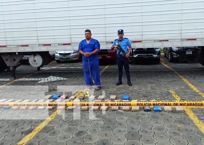 Foto: Incautación de más de 50 kilos de cocaína a un hondureño en Peñas Blancas / TN8