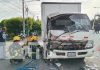 Foto: Accidente de tránsito deja a una mujer prensada en Managua / TN8