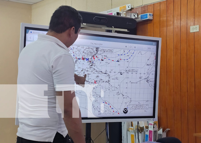 Foto: Dos ondas tropicales para esta semana en Nicaragua, informa INETER / TN8