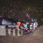 Foto: Accidente de tránsito con motos deja cuatro lesionados en El Corozo, Jalapa / TN8