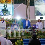 Foto: Presidente Daniel Ortega en acto por la antorcha centroamericana / TN8