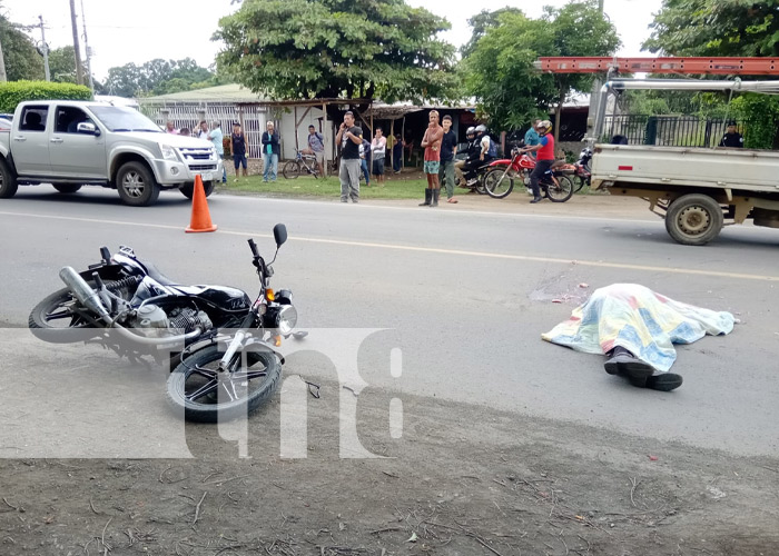 Foto: Tragedia con docente en Rivas / TN8