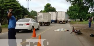 Foto: Tragedia con docente en Rivas / TN8