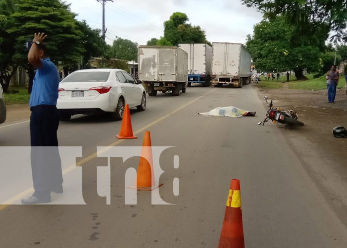 Foto: Tragedia con docente en Rivas / TN8