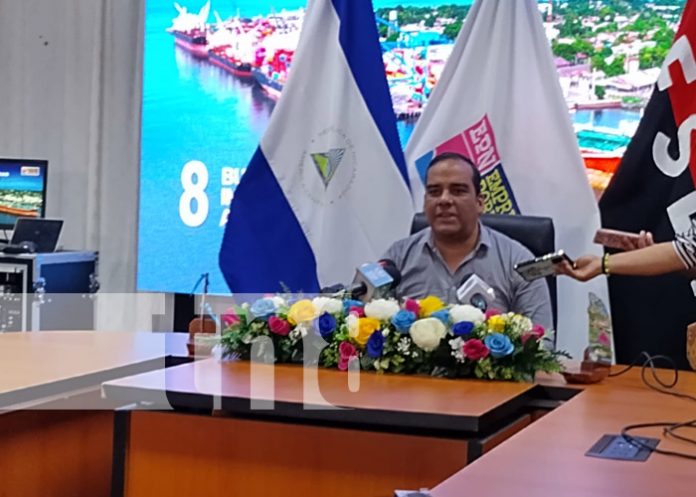 Foto: Actividad portuaria en Nicaragua, reporte oficial / TN8