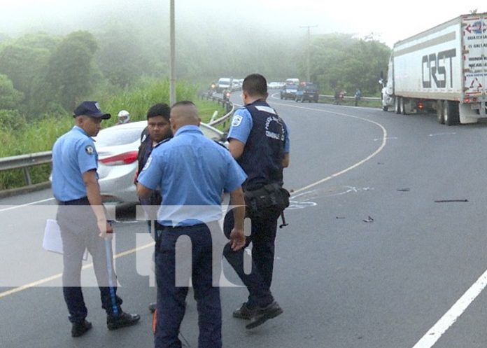 Foto: Fatal accidente de tránsito en El Crucero / TN8