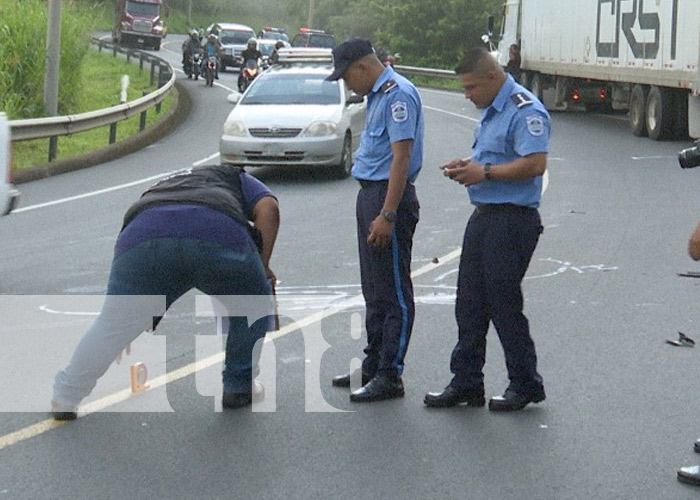 Foto: Fatal accidente de tránsito en El Crucero / TN8