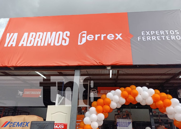 Foto: Nueva sucursal de Ferrex en sector del Mercado El Mayoreo / TN8