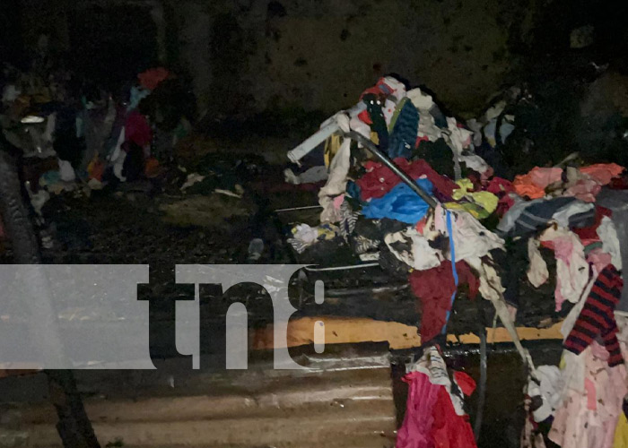 Foto: Incendio en una vivienda de Juigalpa acaba con la vida de un hombre / TN8