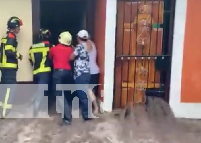 Foto: Afectaciones en Matagalpa por fuerte lluvia este lunes / TN8