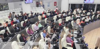 Foto: Sesión parlamentaria en la Asamblea Nacional de Nicaragua / TN8