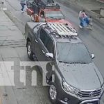 Foto: Escena de un accidente de tránsito que involucra a un menor en Matagalpa / TN8