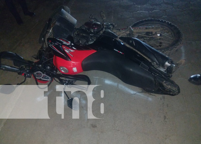 Foto: Motociclistas protagonizan varios accidentes en Jalapa / TN8