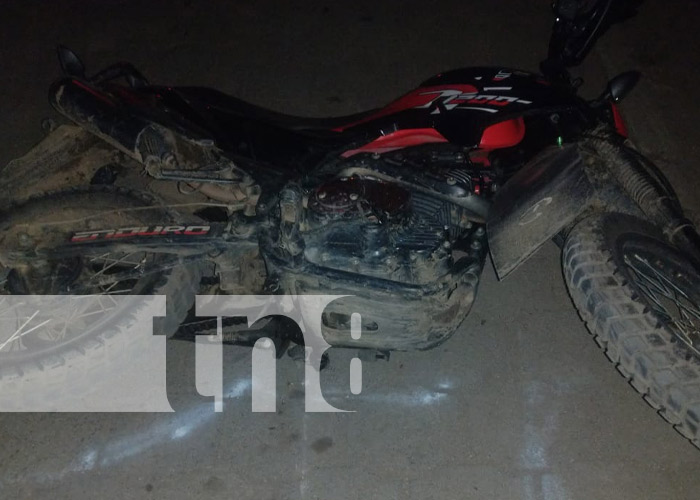 Foto: Motociclistas protagonizan varios accidentes en Jalapa / TN8