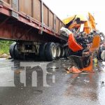 Foto: Fuerte choque de camiones en la Carretera Panamericana Norte / TN8