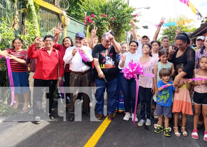 Foto: Barrios de Managua con nuevas calles / TN8