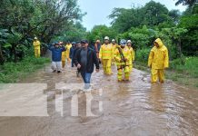 Foto: Afectaciones por lluvias en Rivas / TN8