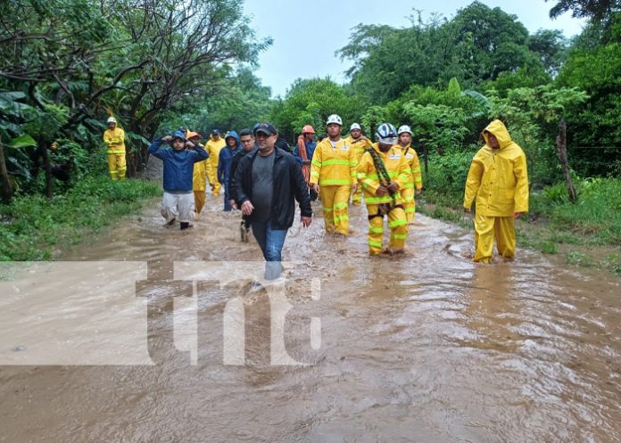 Foto: Afectaciones por lluvias en Rivas / TN8