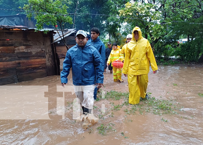 Foto: Afectaciones por lluvias en Rivas / TN8