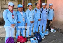 Foto: Brigadistas del MINSA en el barrio Hilario Sánchez, Managua / TN8