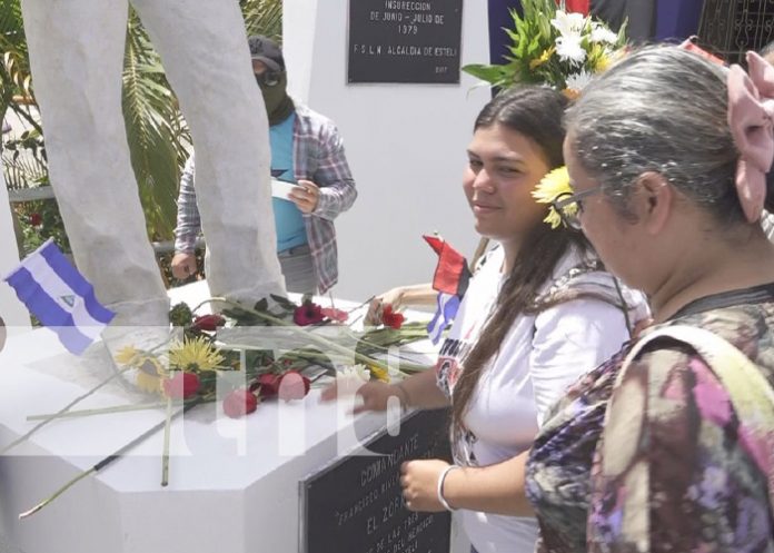 Foto: Aniversario de la Primera Insurrección en Estelí / TN8