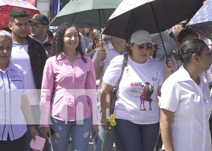 Foto: Aniversario de la Primera Insurrección en Estelí / TN8