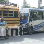 Foto: Choque de bus y microbus en Carretera a Masaya / TN8