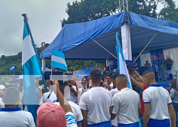 Foto: Nicaragua recibe la antorcha de la libertad centroamericana / TN8