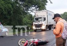 Foto: Accidente mortal en Chinandega / TN8