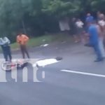 Foto: Accidente mortal en Chinandega / TN8