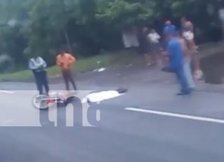 Foto: Accidente mortal en Chinandega / TN8