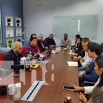 Foto: Reunión entre comunicadores nicaragüenses y la agencia de noticias Xinhua / TN8