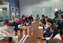 Foto: Reunión entre comunicadores nicaragüenses y la agencia de noticias Xinhua / TN8