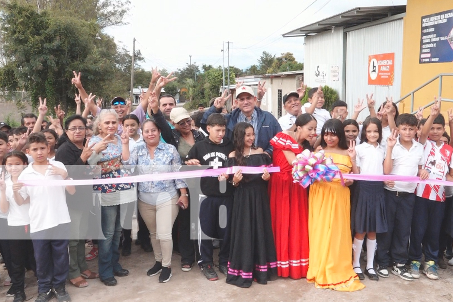 Foto: Estelí inaugura 63 calles nuevas, beneficiando a familias y estudiantes/ TN8