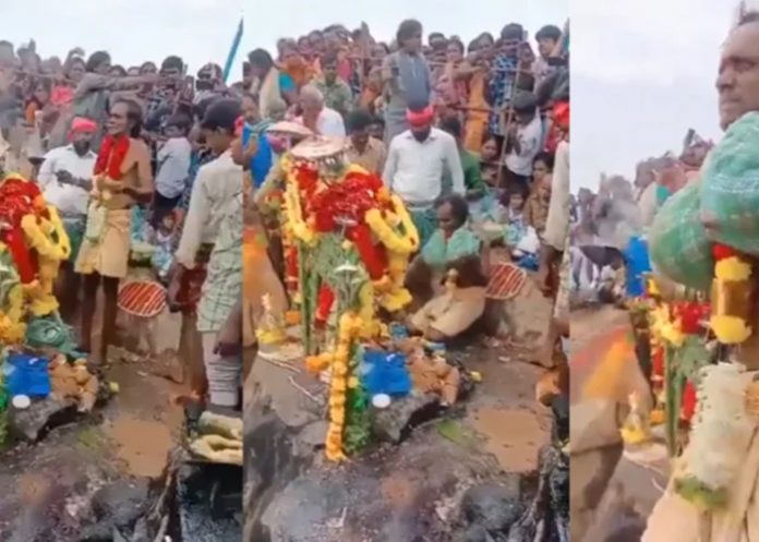 Foto: Sacerdote muere en ritual /cortesía