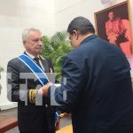 Foto: Embajador extraordinario de Rusia para Nicaragua, recibe orden José de Marcoleta/TN8