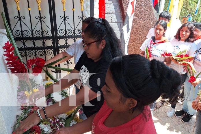 Foto: Masaya conmemora el legado del General Benjamín Zeledón con actos culturales/TN8